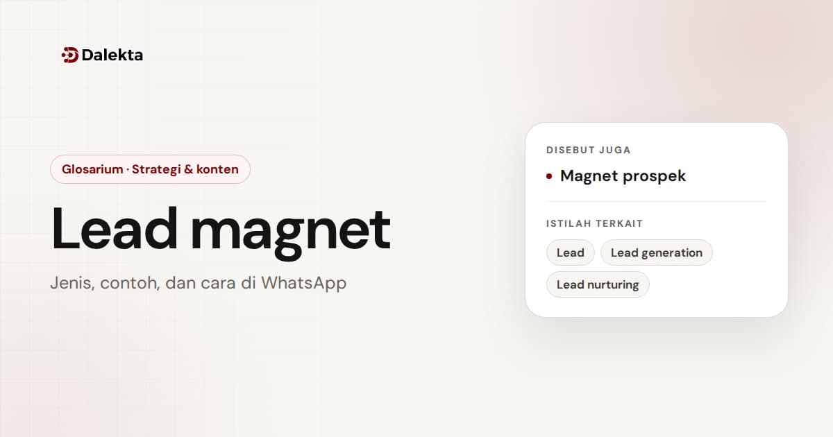 Lead magnet: Strategi & konten