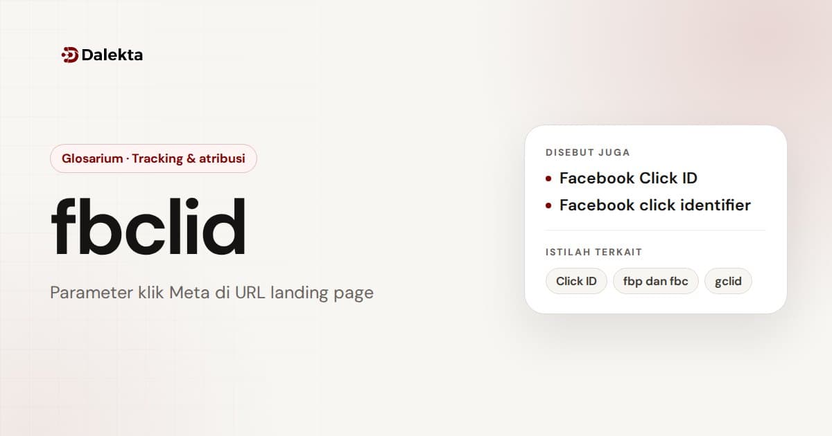 fbclid: Tracking & atribusi