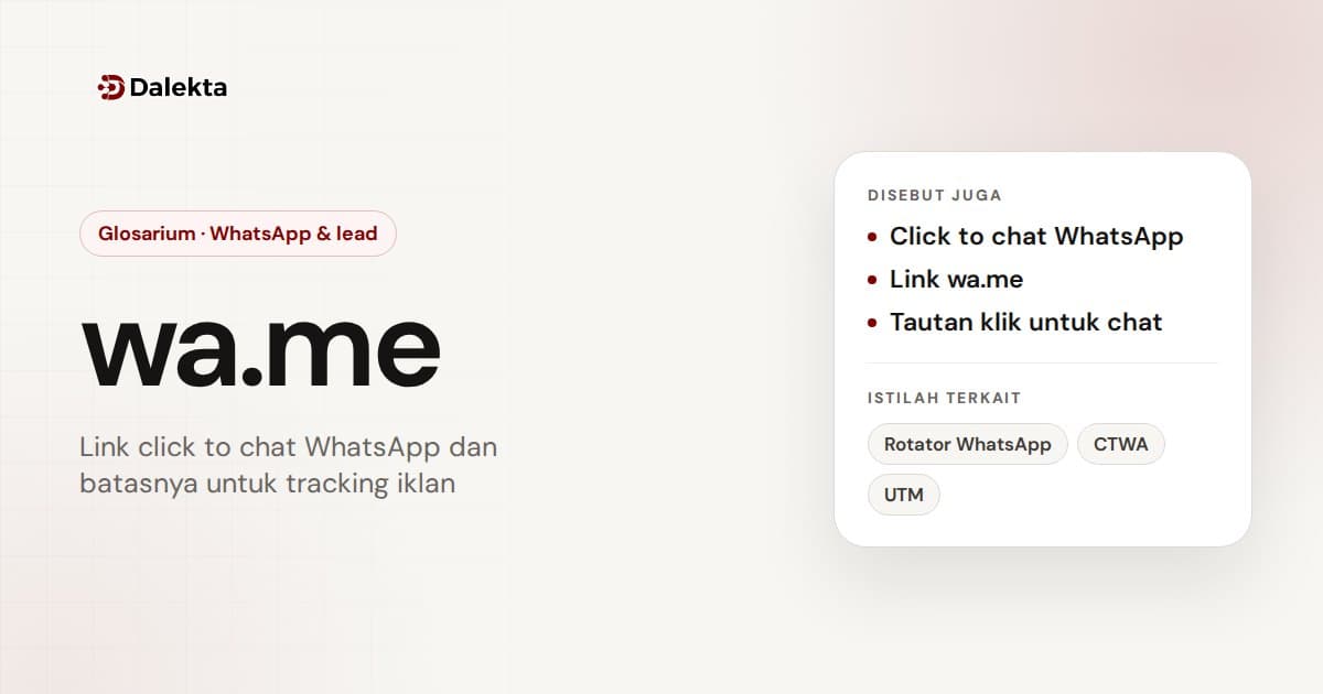 wa.me: WhatsApp & lead